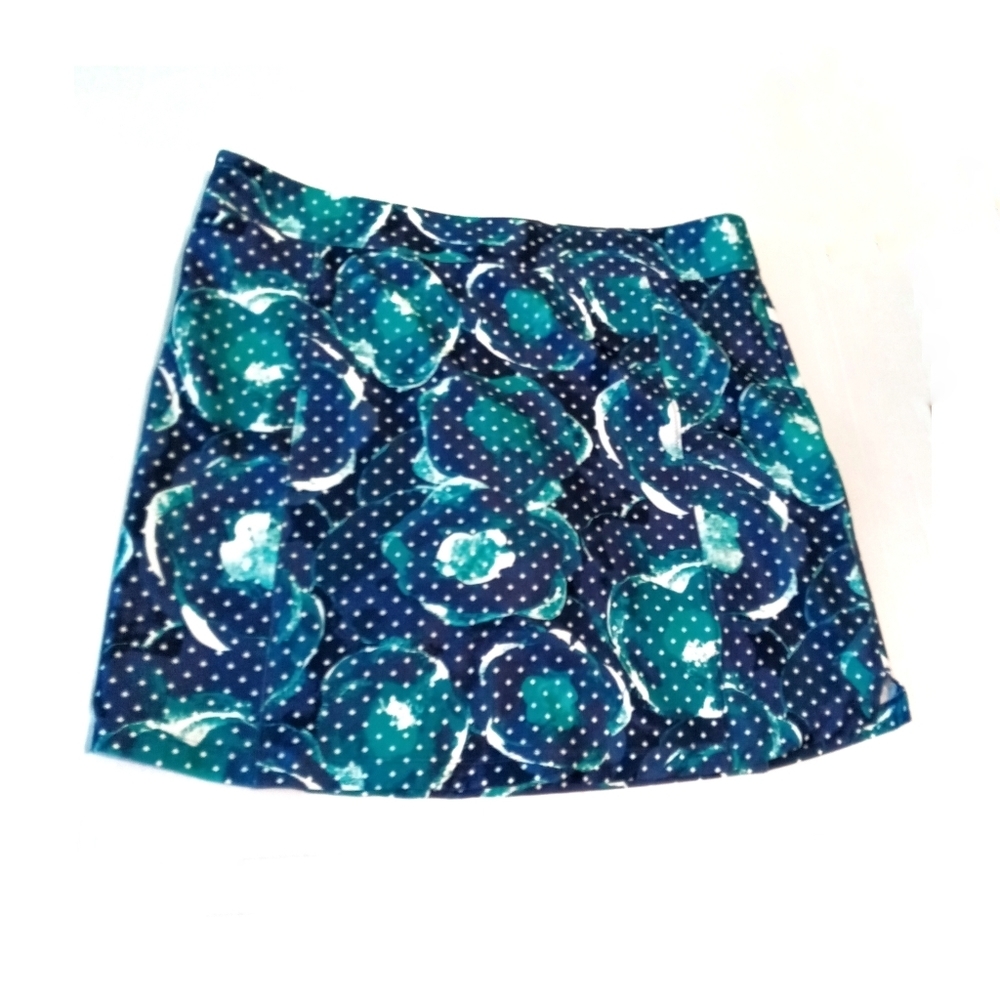 Adidas Blue Green Skort Skirt
